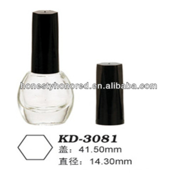 Good Quality Black Packaging For Nail Polish Bottle With And Brush